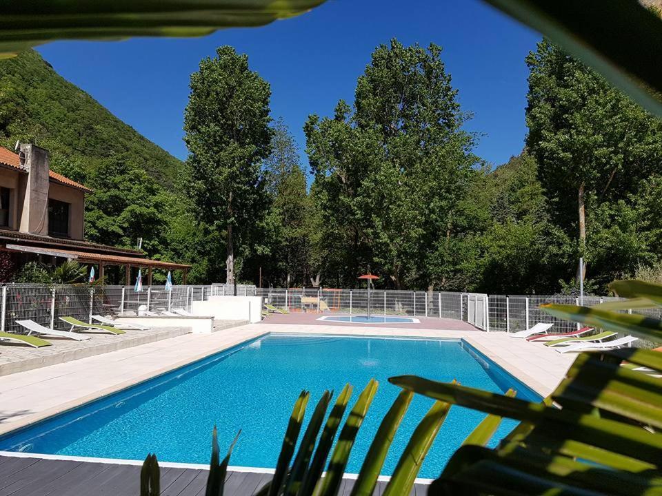 Le Moulin Du Pont D'Alies Hotel Axat ภายนอก รูปภาพ