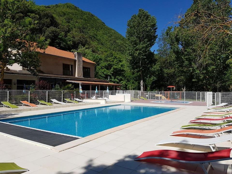 Le Moulin Du Pont D'Alies Hotel Axat ภายนอก รูปภาพ